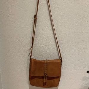 Lucky Brand Tan Crossbody Purse